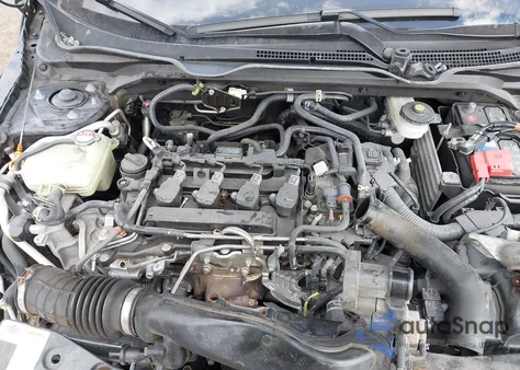 2021 Honda Civic Ex из США, поврежденный, VIN 19XFC1F31ME005343